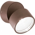 Ideal Lux - Aplica de perete LED pentru exterior OMEGA LED/7W/230V CRI 90 IP54 maro